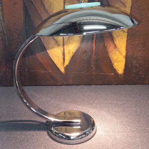Vintage Chromen Tafel Lamp