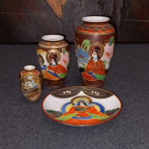 Satsuma vaasjes set
