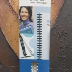 A4 kunststof bindruggen ∅8mm