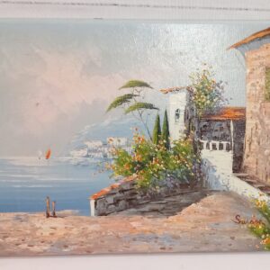 Savage landschap schilderij