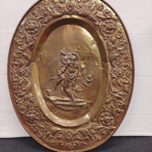 Griekse messing wand plaat