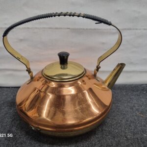 Koperen-messing ketel