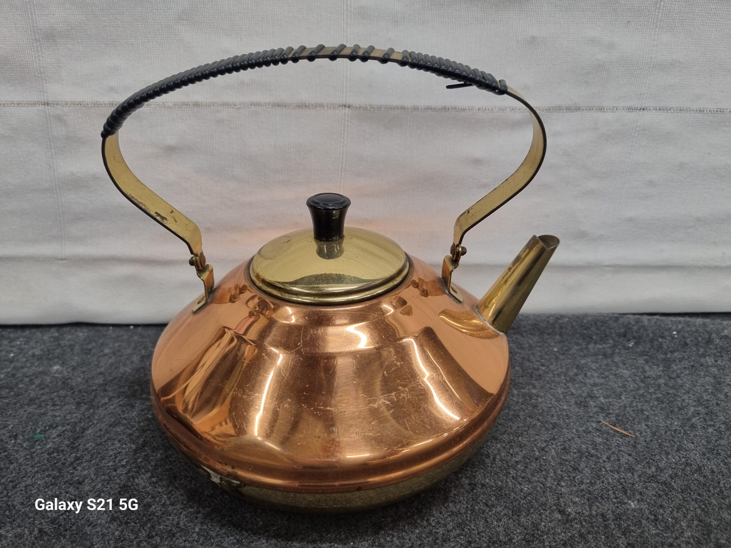 Koperen/messing ketel