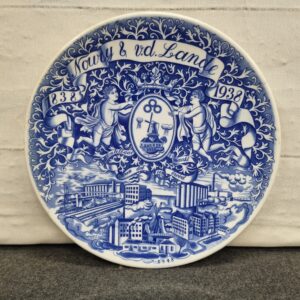 Groot wandbord Jubileum Wilhelmina