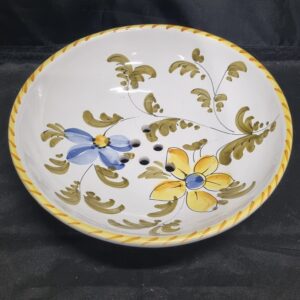 Italiaans fruitschaal met bord