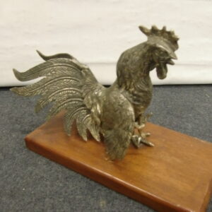 Verzilverde Vechthaan