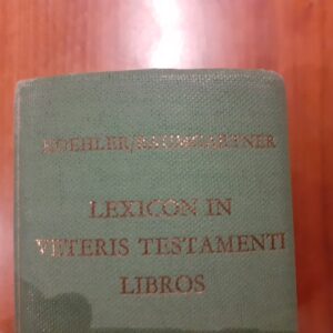 Lexicon in veteris