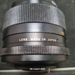 Kleine fototoestel lens