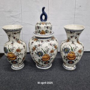 Kaststel - 3-Delig, Polychroom Decor