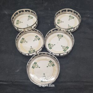 Art Deco Onderzetters in de Stijl van Chris van der Hoef