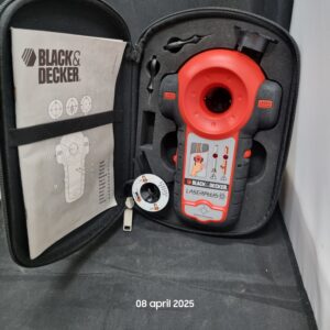 Handige Black & Decker Laserplus Kruislijnlaser met Koffer & Accessoires