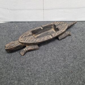 Houten Krokodil met Bakje