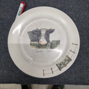 Charmante 'Country Cows' Ontbijt-/Dessertbordjes