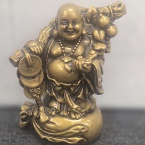 Metalen Feng Shui Geluksboeddha