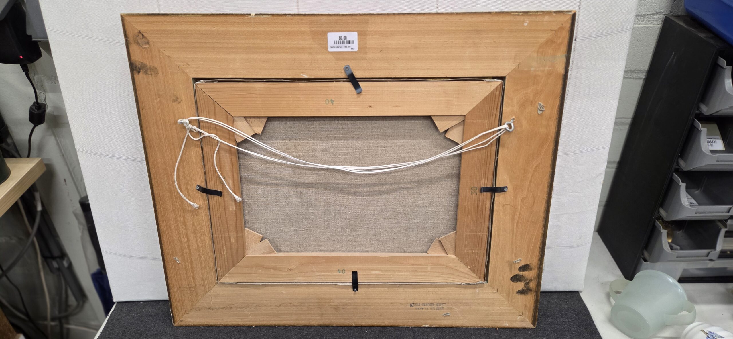 Sfeervol Ingelijst Kunstwerk – 47 x 57 cm – Klassieke Lijst