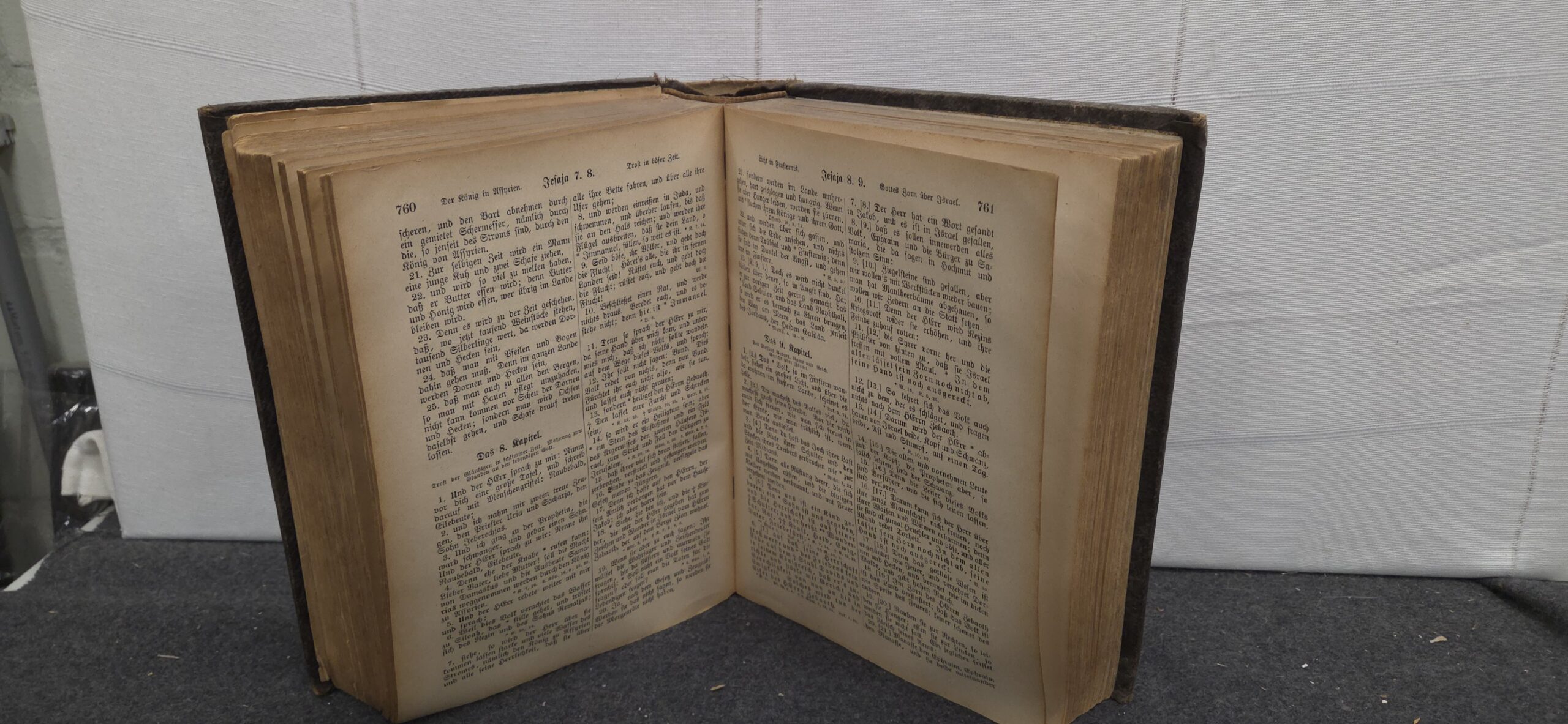 Antieke Duitse Bijbel met gravures van Schnorr von Carolsfeld