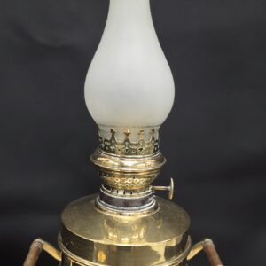 Kolomlamp – Roze Glas & Marmer 11613