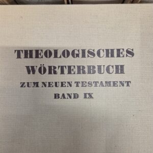 11979 Theologisches Wörterbuch