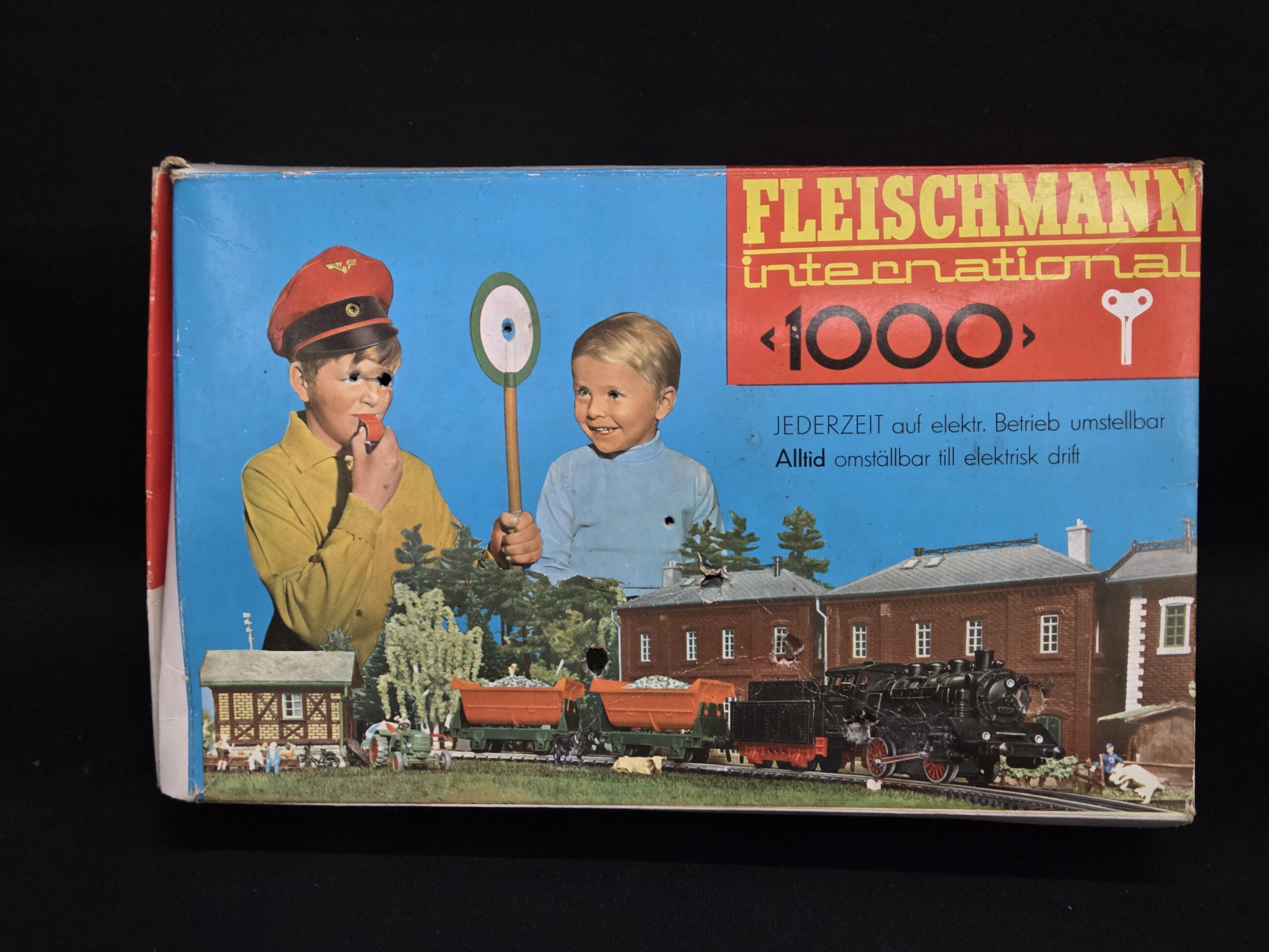 Vintage Fleischmann International 1000 Modeltreinset (H0) – Met Originele Doos
