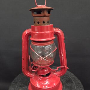 13054 Rode Olielamp / Stormlamp