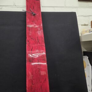 design wandklok van Carneol