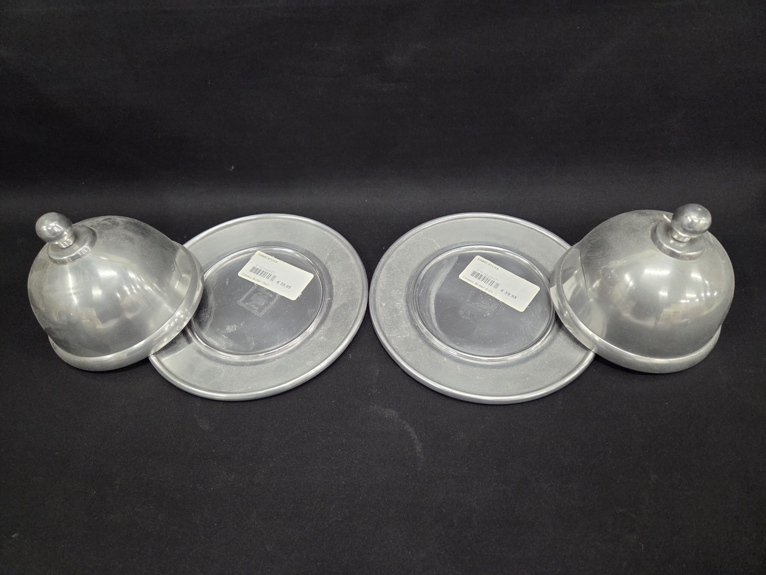 Set van 2 Rivièra Maison Classic Butter Dishes / Botervloten